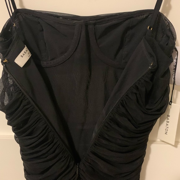 Black Babton midi dress - Picture 3 of 4